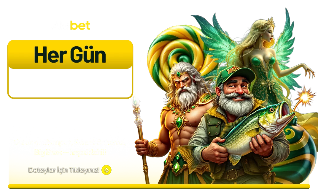 HER GÜN 200’E KADAR FREE SPIN